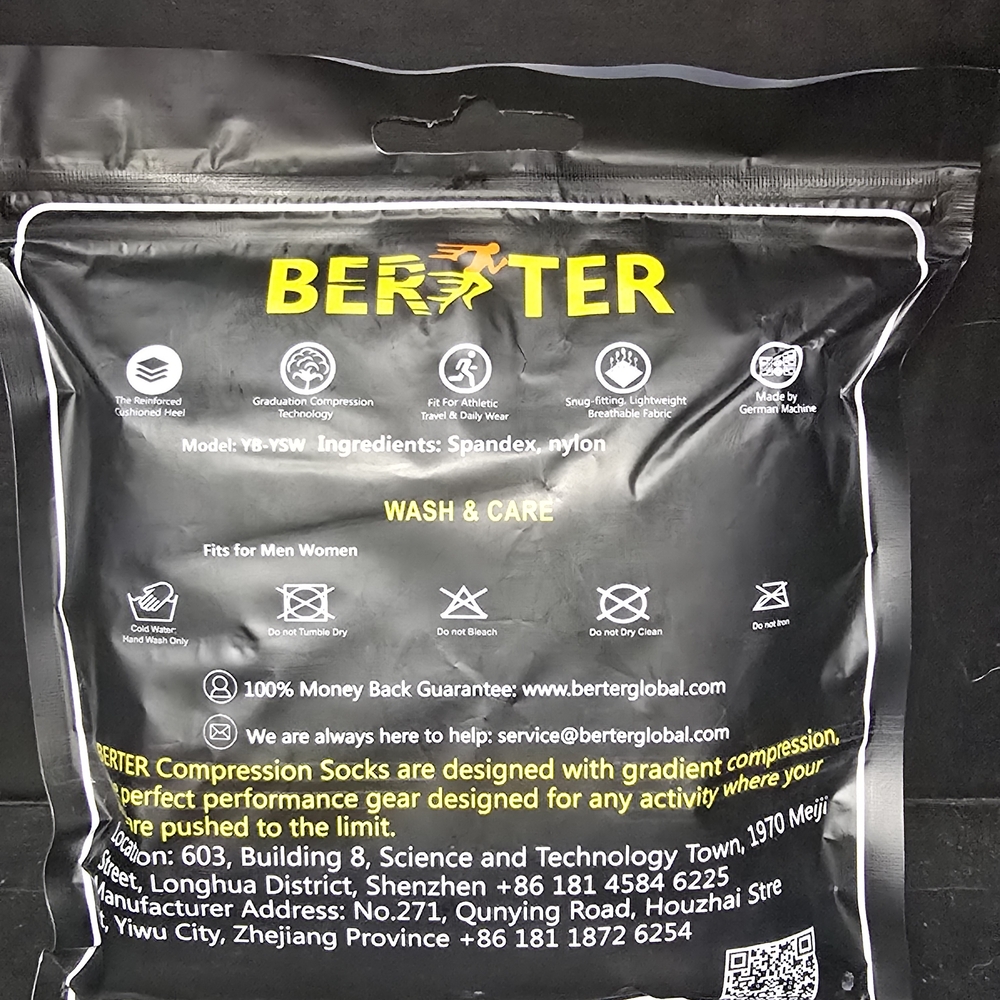 Black Compression Socks For Men - image 2